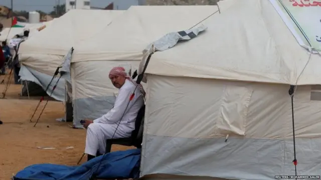 फ़लस्तीनियों का प्रदर्शन