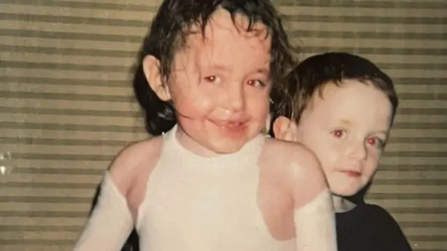 Rhiannon Morgan étant enfant.