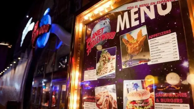 રેસ્ટોરેન્ટનું મેન્યૂ