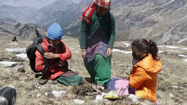 पाटनमा यार्सागुम्बा टिप्न गएकाहरू