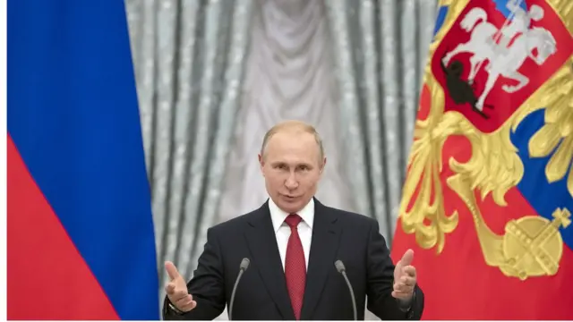 الرئيس الروسي فلاديمير بوتين
