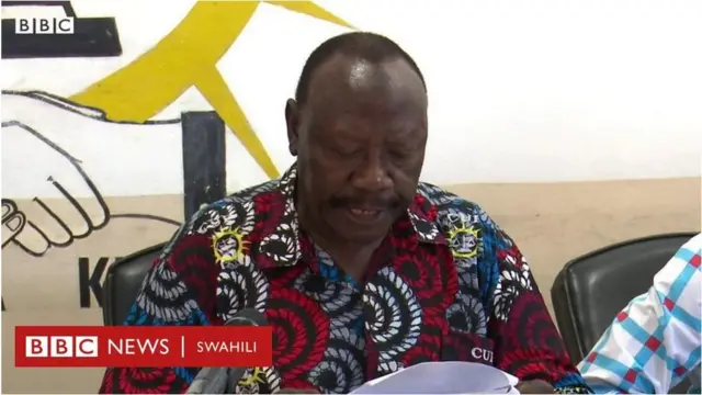 Mwenyekiti wa chama cha upinzani cha CUF nchini Tanzania, Profesa Ibrahim Lipumba