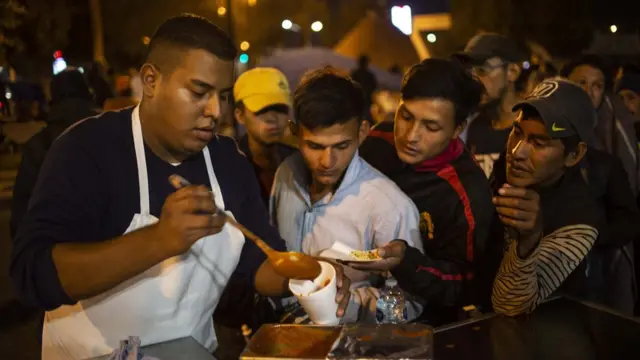 беженцы на границе США и Мексики