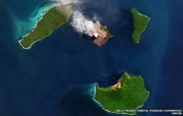 ज्वालामुखी बेट