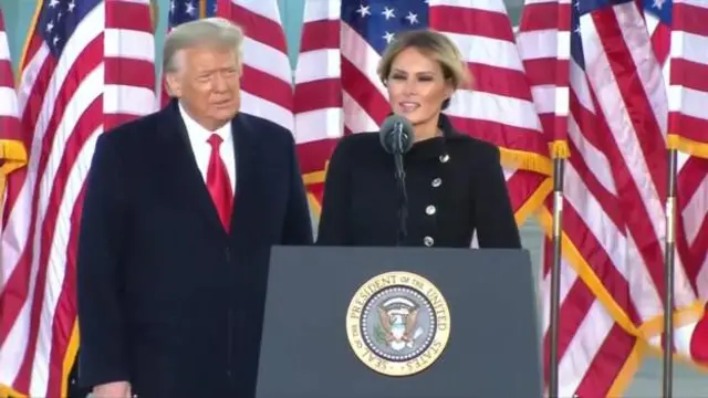 Donald and Melania Trump