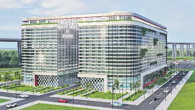 కండ్లకోయలో నిర్మించతలపెట్టిన ఐటీ పార్క్ నమూనా