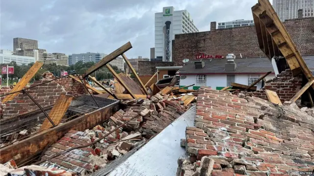 इडा तूफ़ान, अमेरिका