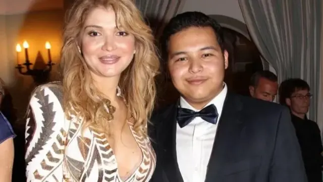 Гулнора Каримова ўғли Ислом Каримов билан