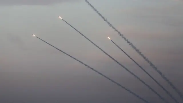 Cohetes lanzados desde Gaza hacia Israel, 5 de mayo de 2019