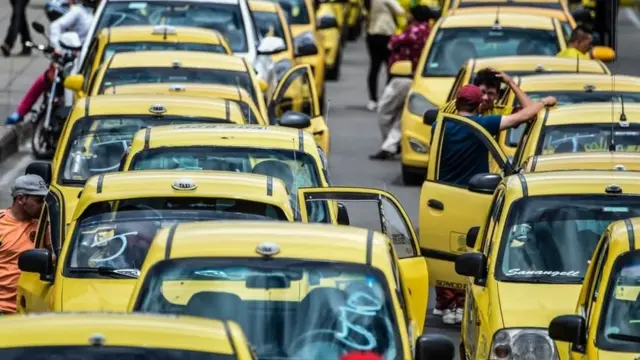 Taxis en Bogotá