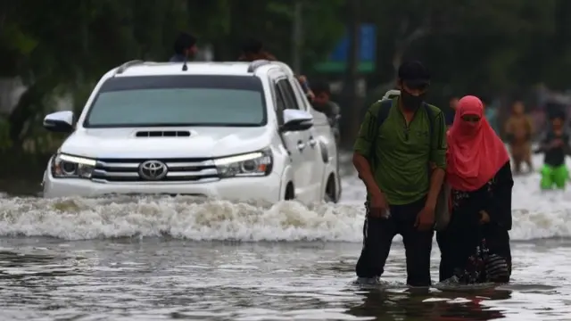 بارش، کراچی