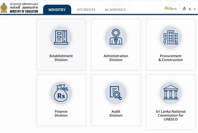 යුනෙස්කෝ ජාතික කොමිෂන් සභාව, ශ්‍රී ලංකා අධ්‍යාපන අමාත්‍යංශය යටතේ පවතියි