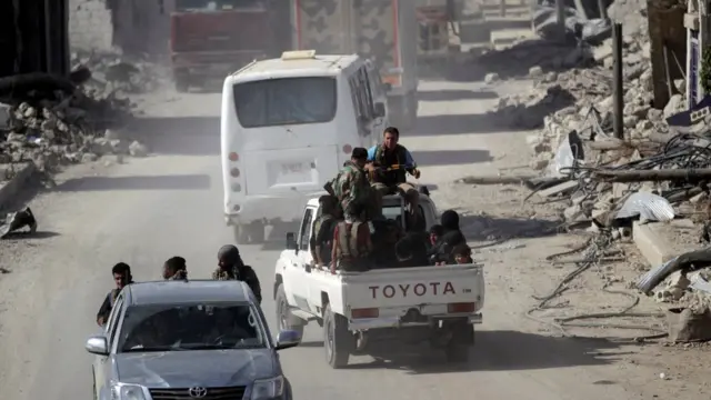 مقاتلو المعارضة في شمالي سوريا