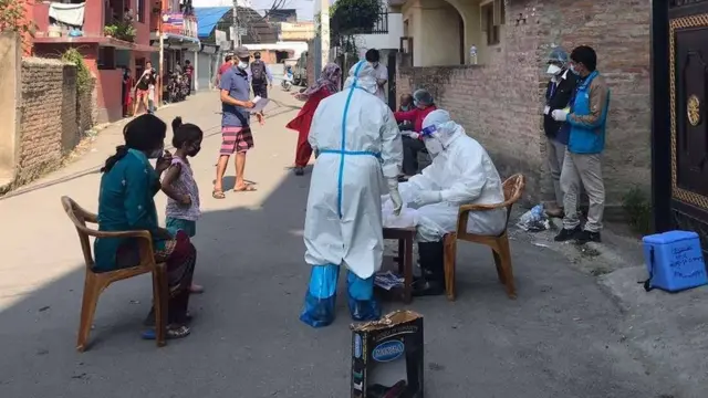 परीक्षणका लागि नमुना सङ्कलन