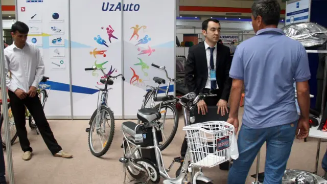 Душанбедаги Ўзбекистон маҳсулотлари кўргазмаси