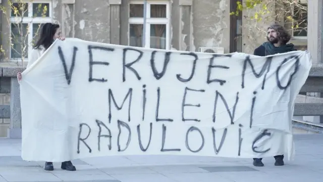 Milena Radulović, Miroslav Aleksić