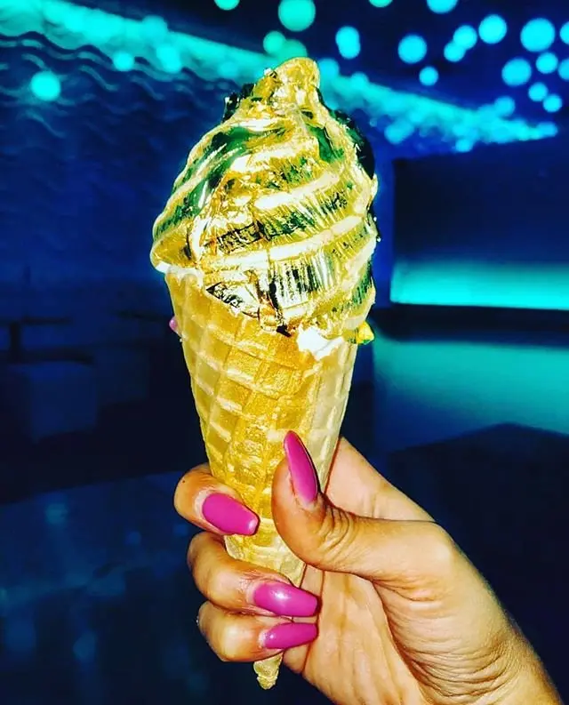 Gold Ice cream