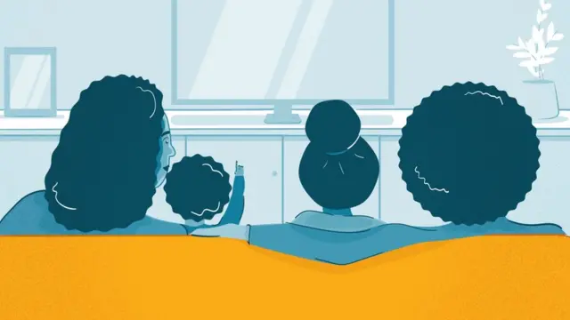 Телевизор объединил всю семью во время локдауна