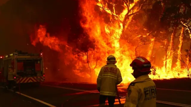 सिड्नी नजिकै लागेको आगो