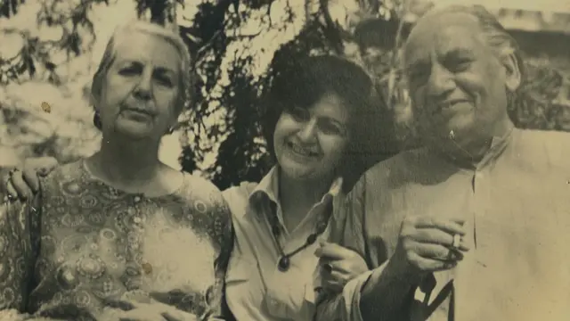 Alys, Salima and Faiz Ahmed Faiz 1976