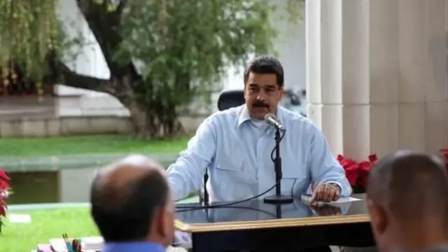Madaxweynaha Venezuela Nicolas Maduro