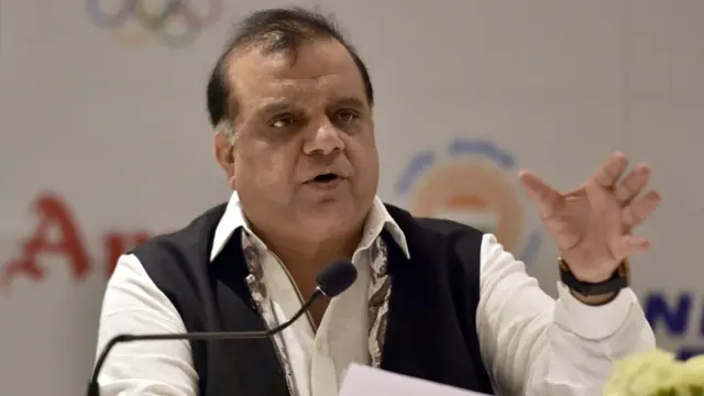 இந்திய ஒலிம்பிக் தலைவர் நரேந்திர பத்ரா