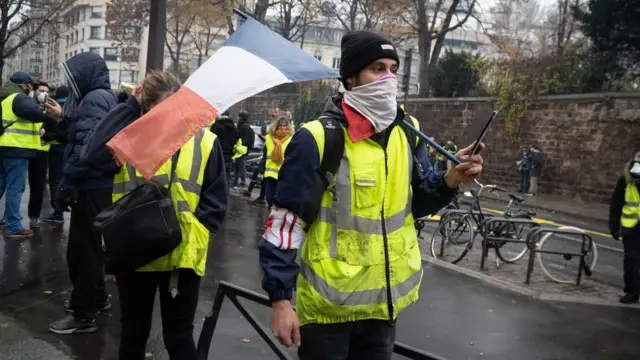 Протесты в Париже
