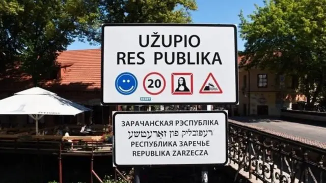 奧蘇比斯面積不足一平方公里，位於立陶宛首都維爾紐斯市內