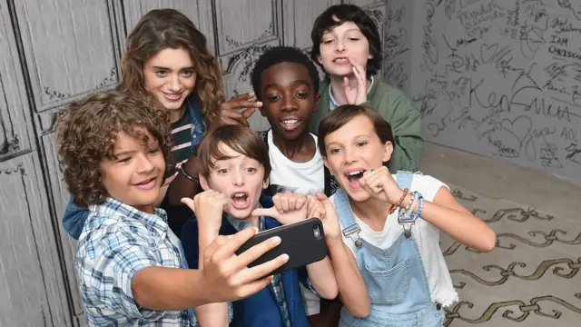 Elenco de Stranger Things.