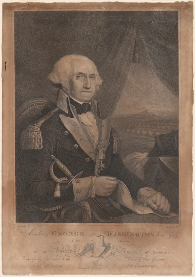 George Washington 1789.