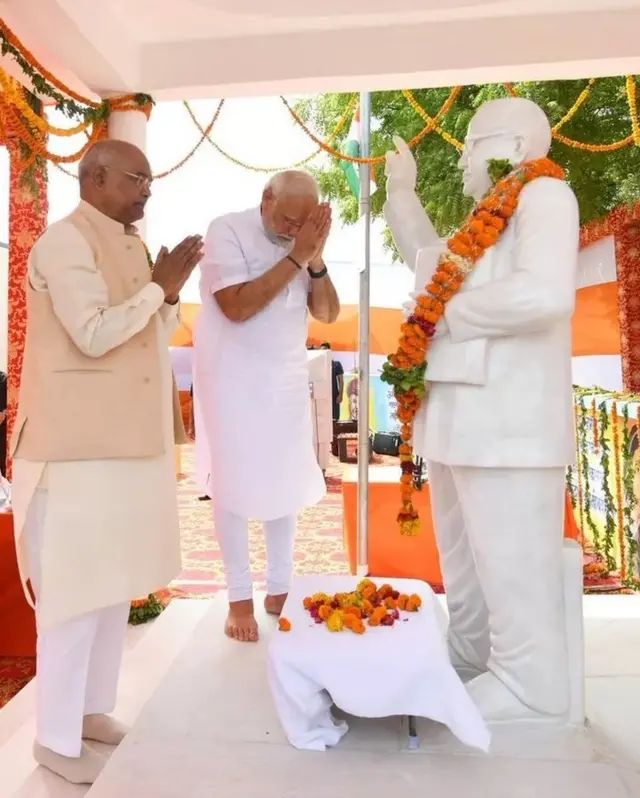 राष्ट्रपती रामनाथ कोविंद, पंतप्रधान नरेंद्र मोदी,