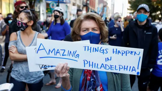 Сторонники Байдена