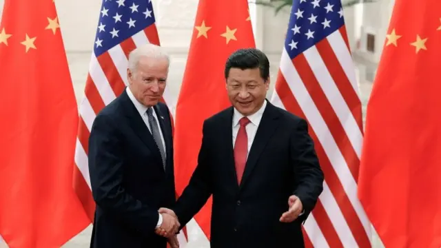 Biden e Xi Jinping