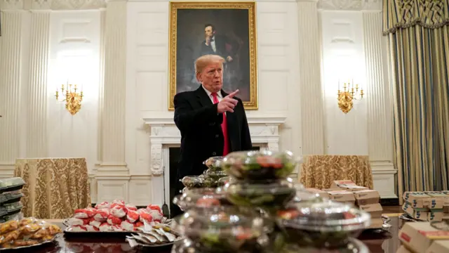 Trump en la Casa Blanca