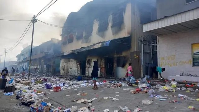disturbios en Islas Solomon