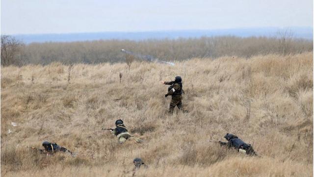 Власти соседней Белгородской области сообщали о подготовке отрядов территориальной обороны на случай "вторжения". Архивное фото
