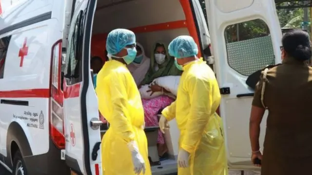 නිරෝධායනයට රැගෙන යමින්