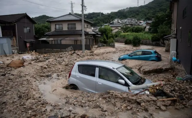 Inundação no Japão