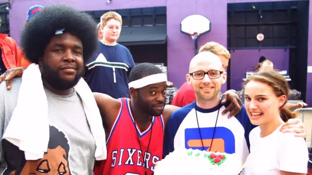 Moby'nin bir konseri sonrasında çekilen bir fotoğraf