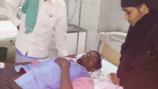 हादसे में घायल शकील