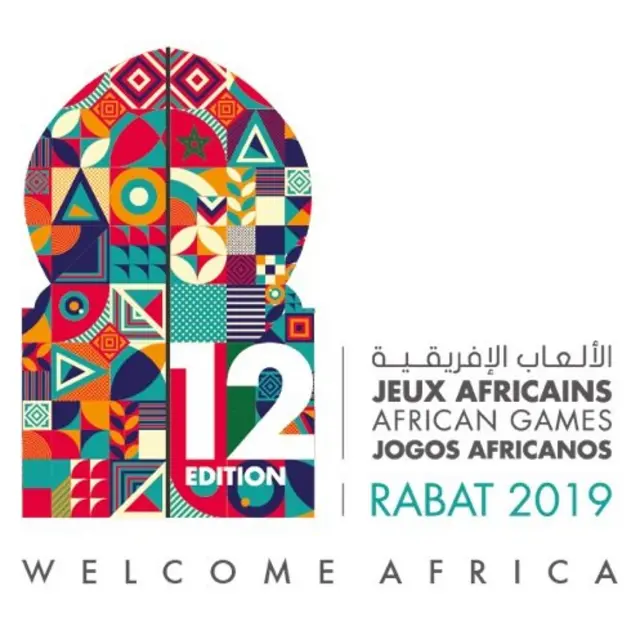 Official logo for African games 2019