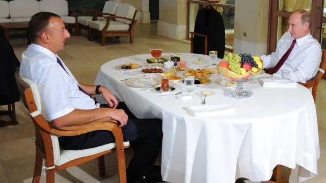İlham Əliyev və Vladimir Putin
