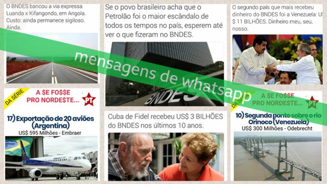 Mensagensmaiores empresas de apostas esportivasWhatsApp sobre o BNDES compartilhadas nas vésperas do segundo turno das eleições 2018, coletadas pelo Projeto Eleições Sem Fake