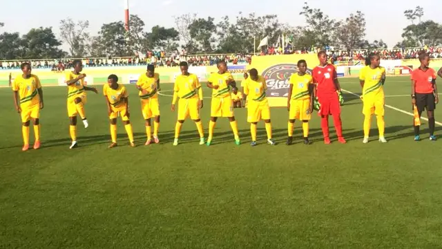 Ikipe y'u Rwanda imbere y'umukino na Tanzania