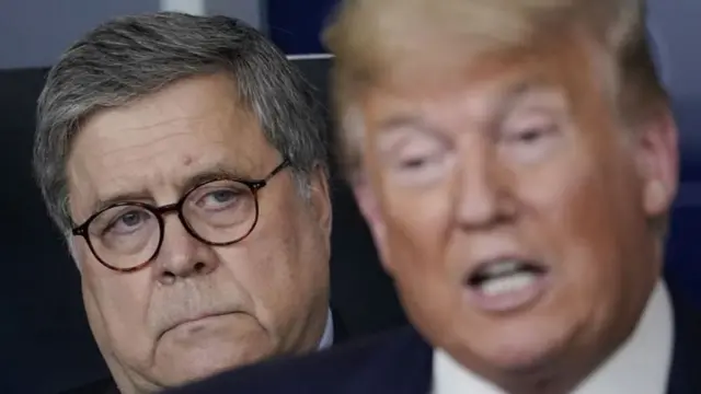 Trump na Bill Barr