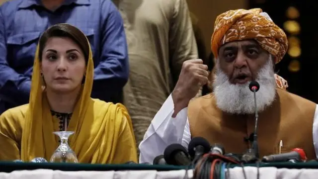 مولانا فضل الرحمان، مریم نواز