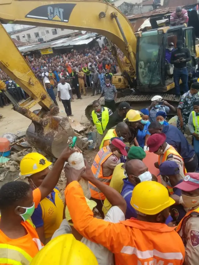 Lagos Collapse building
