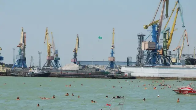 Морський порт у Бердянську