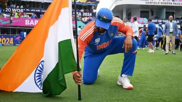 ટી20 વર્લ્ડ કપ જીત્યા પછી રોહિત શર્મા