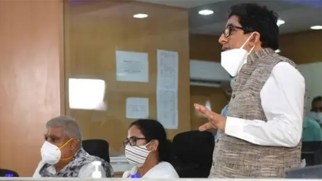 પશ્ચિમ બંગાળના ગવર્નર, મુખ્ય મંત્રી અને મુખ્ય સચિવ